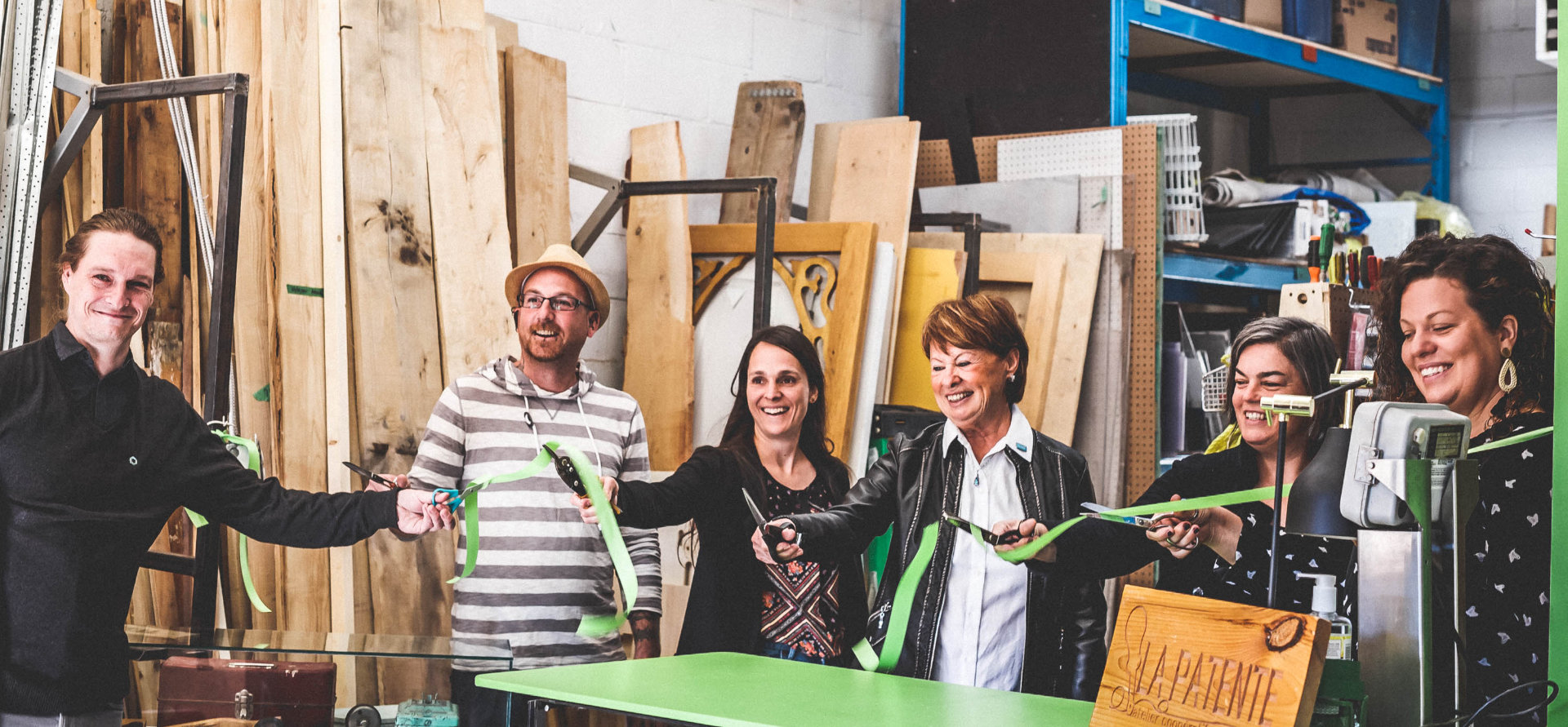 INAUGURATION DE LA RECYCLERIE DE LA PATENTE