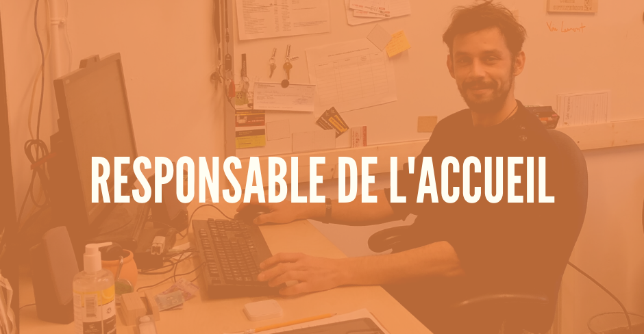 Responsable à l’accueil de l’Atelier La Patente
